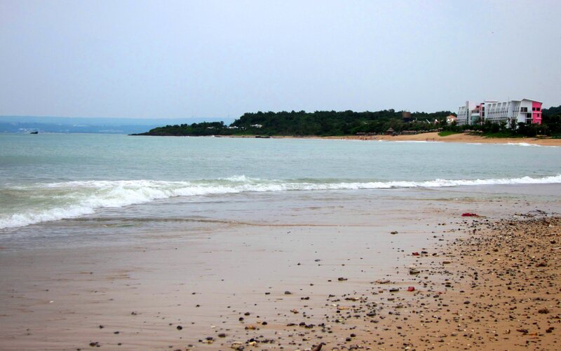 Beach with Waves — Blue, Calm, Afternoon, Photograph, Ocean