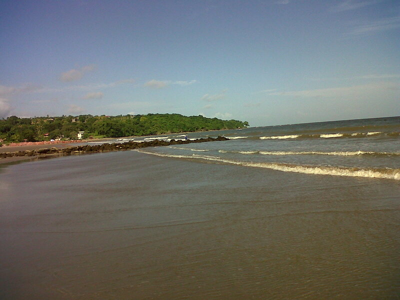 Beach with Waves — Blue, Calm, Afternoon, Photograph
