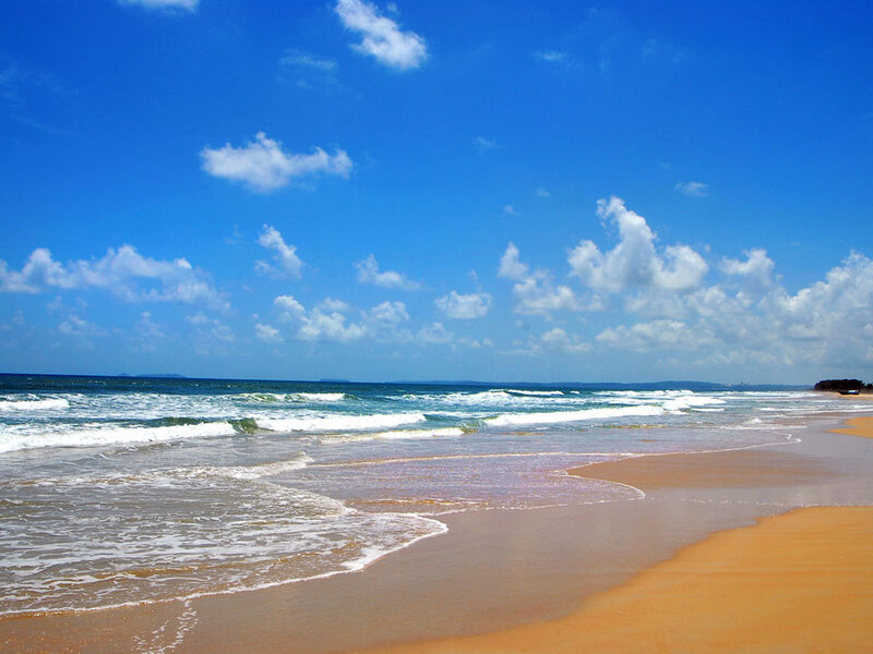 Beach with Waves