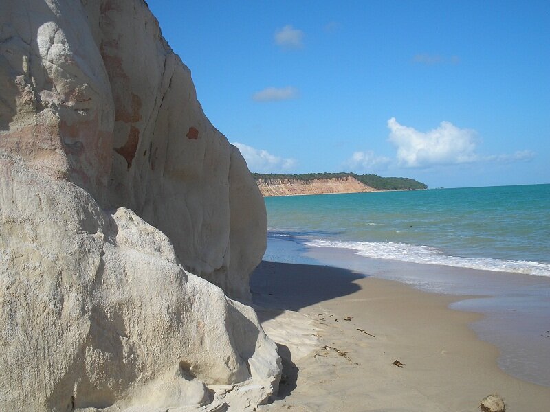 Beach with White Cliffs
