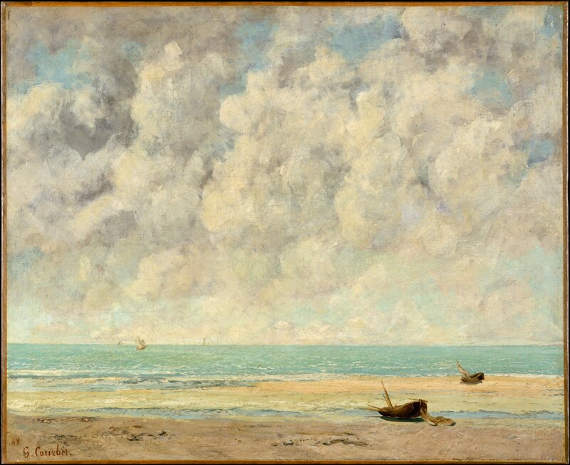 Beached Boats on Shore