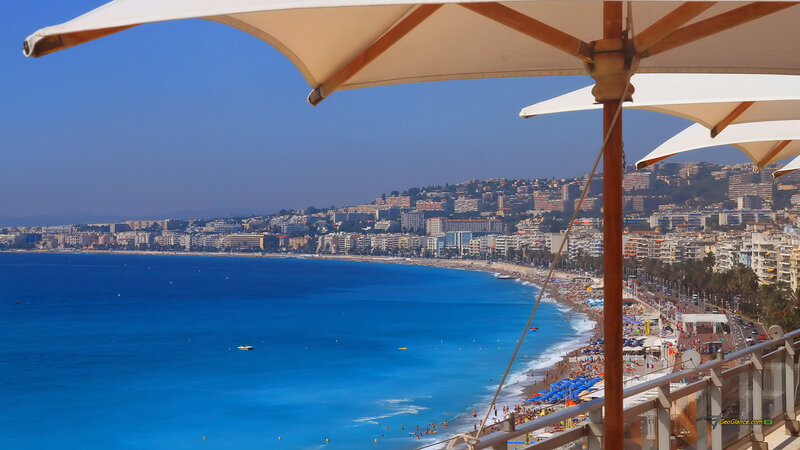 Beachfront Cityscape