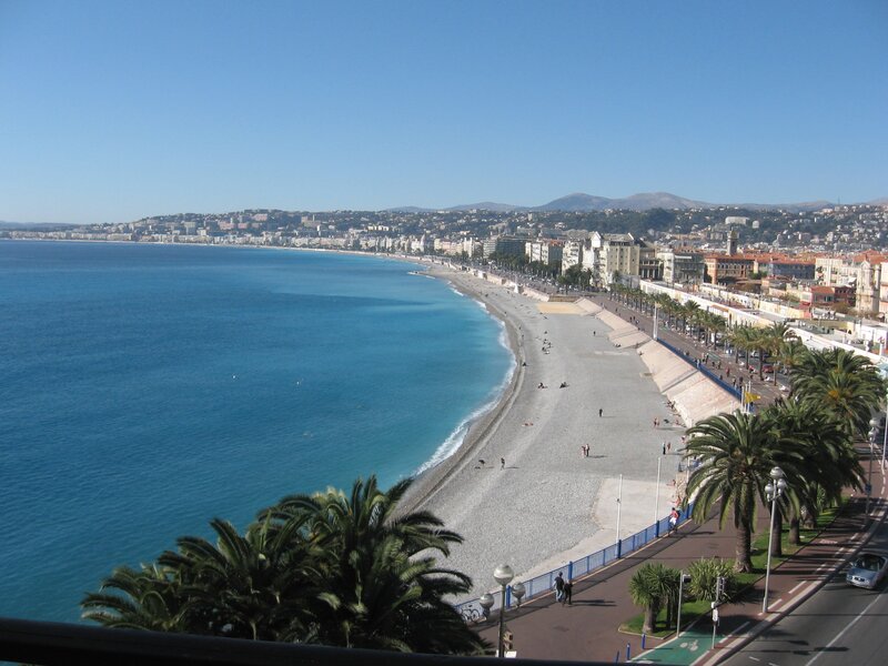 Beachfront in Nice