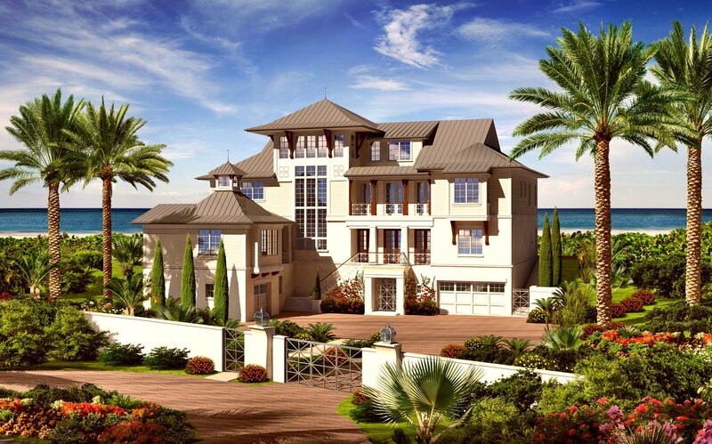 Beachfront Mansion