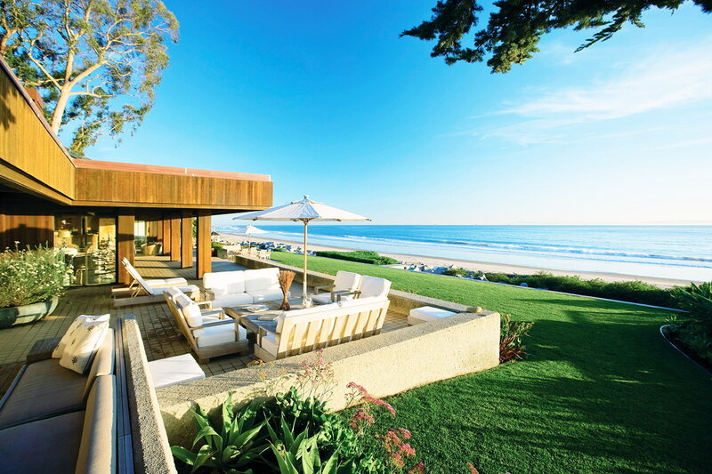 Beachfront Patio with Ocean View