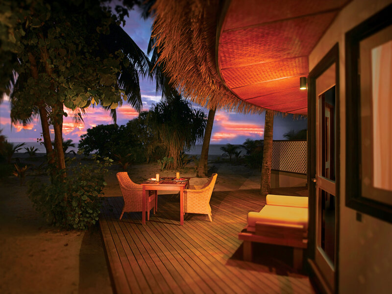 Beachside Bungalow at Dusk
