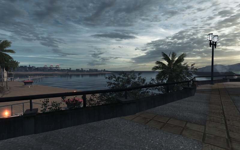 Beachside City View