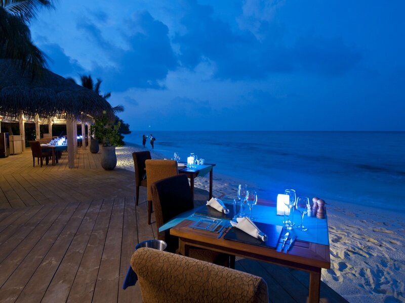 Beachside Dining Tables — Blue