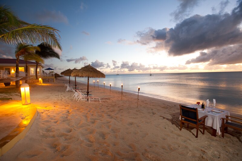 Beachside Dinner Setting