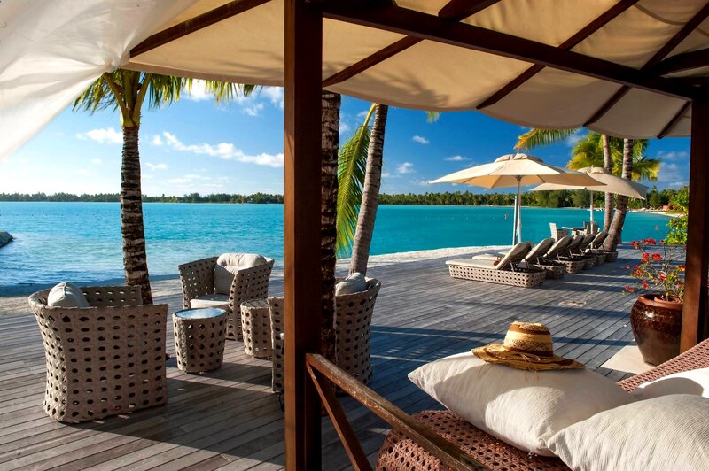 Beachside Lounge Chairs — Blue, Serene