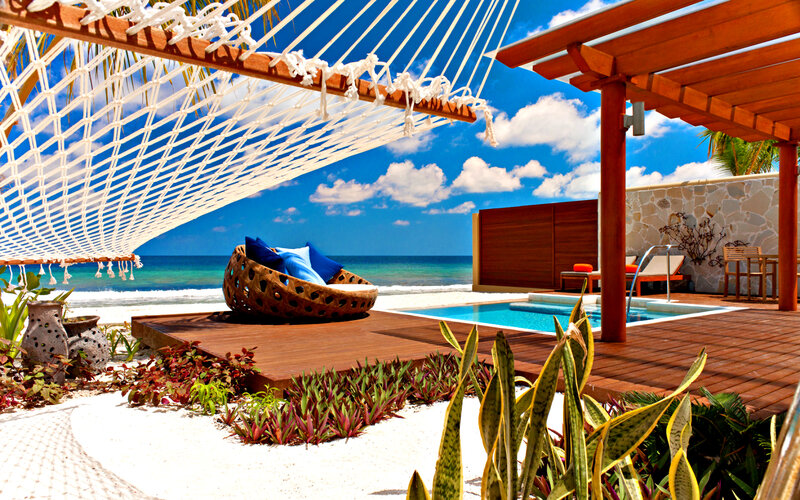 Beachside Pool Area