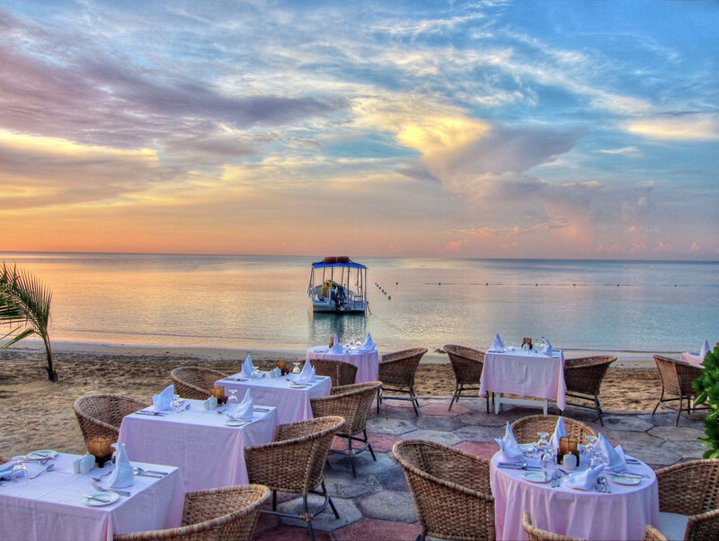 Beachside Restaurant Tables