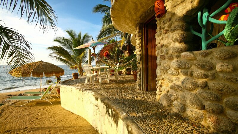 Beachside Stone House