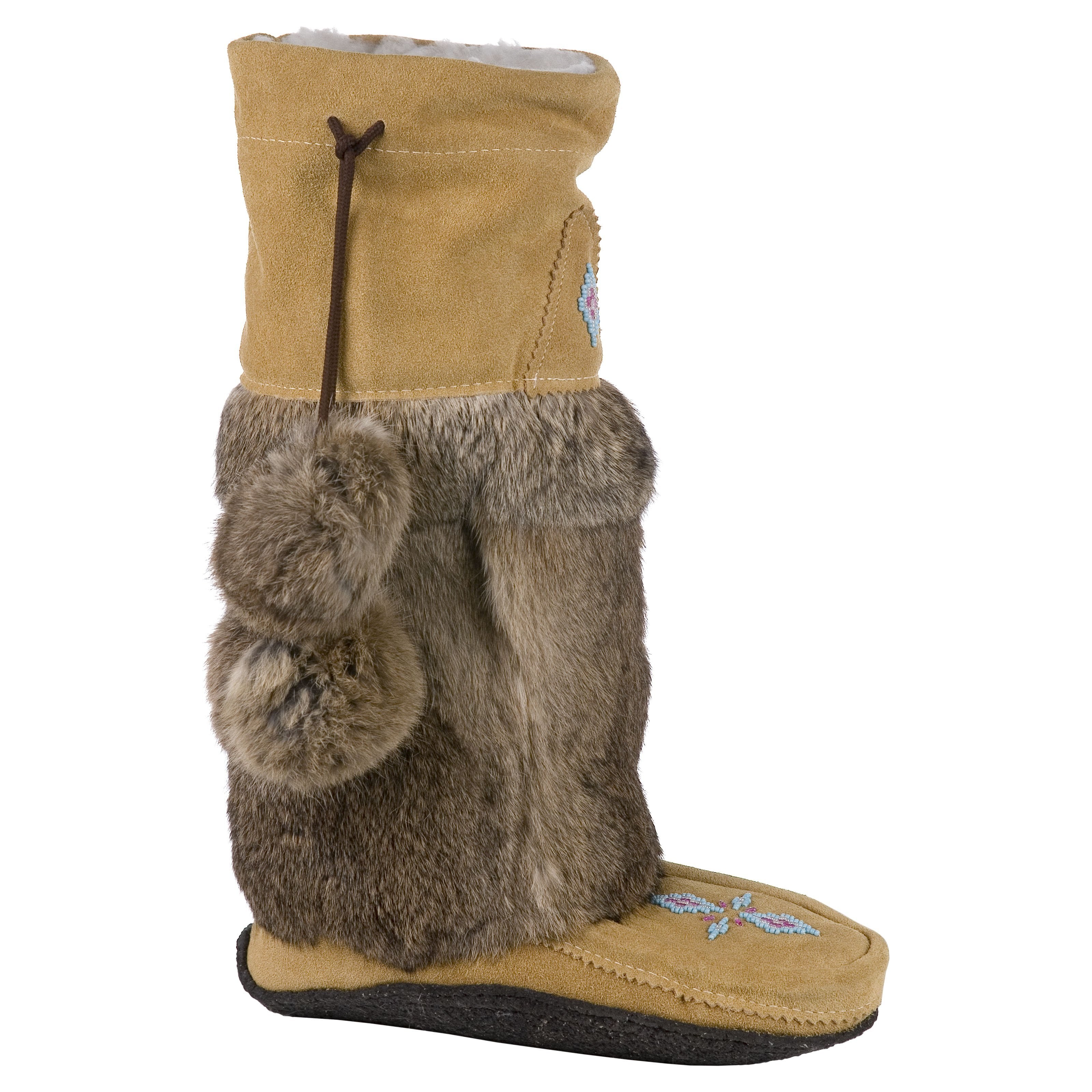 beaded moccasin boot