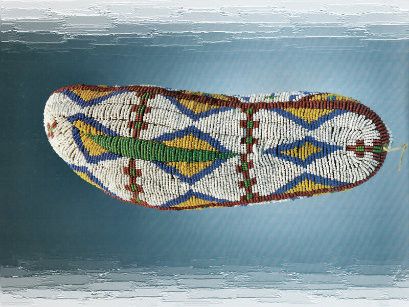 Beaded Moccasin