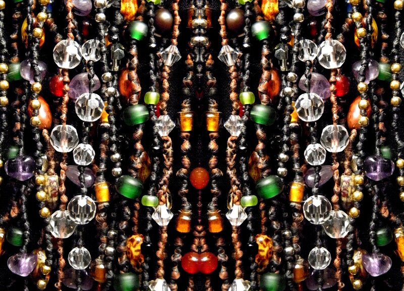 Beaded Strands Hanging