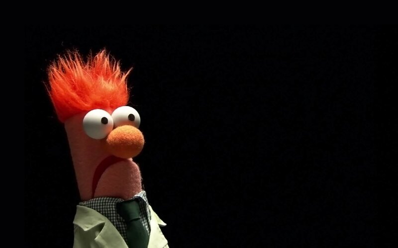 Beaker Puppet — Photograph
