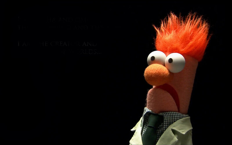 Beaker Puppet