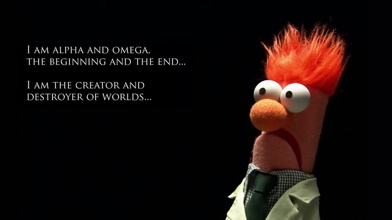 Beaker's dramatic monologue