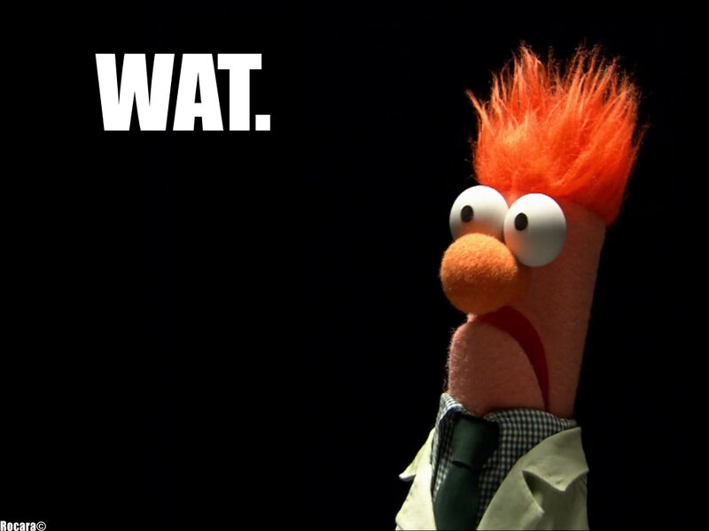 Beaker says wat