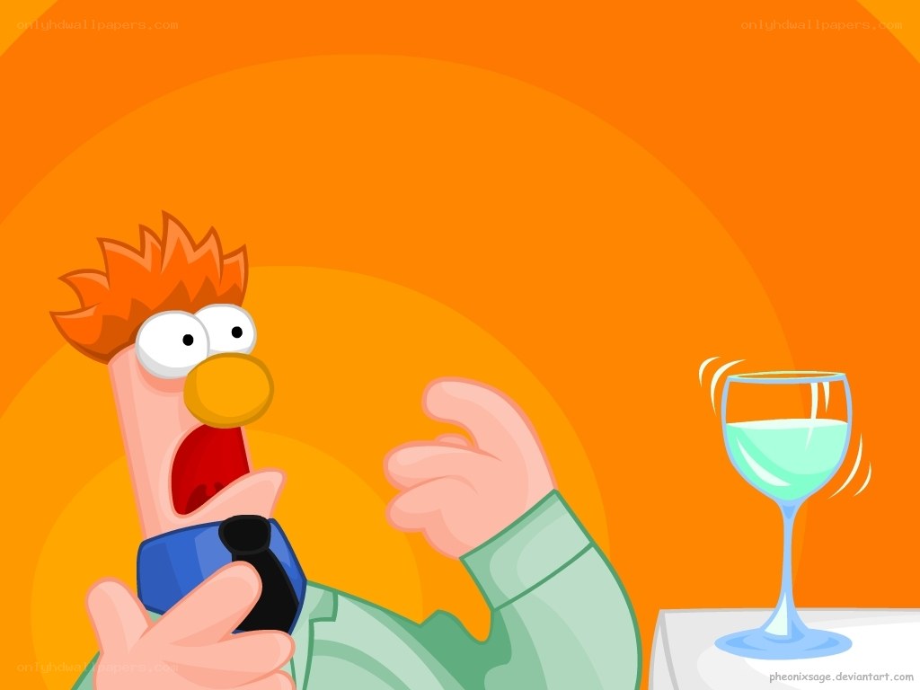 Beaker shocked by drink