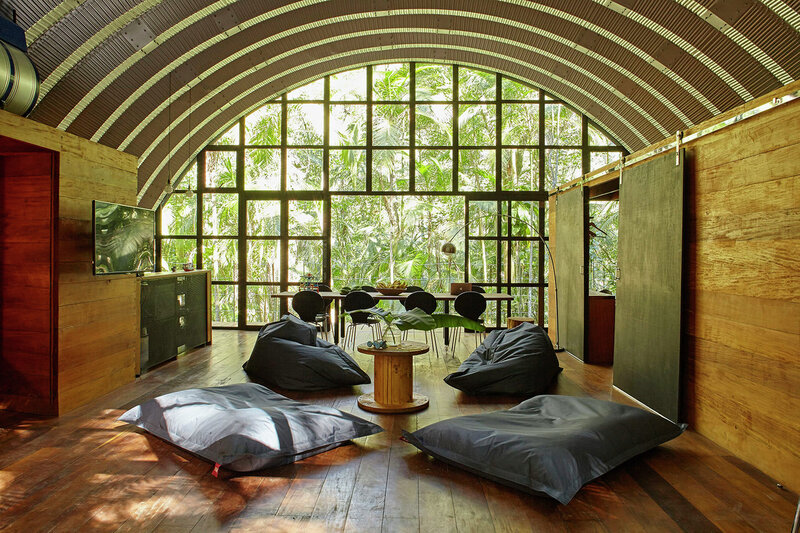 Bean Bags in Room