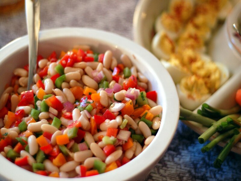 Bean Salad in a Bowl