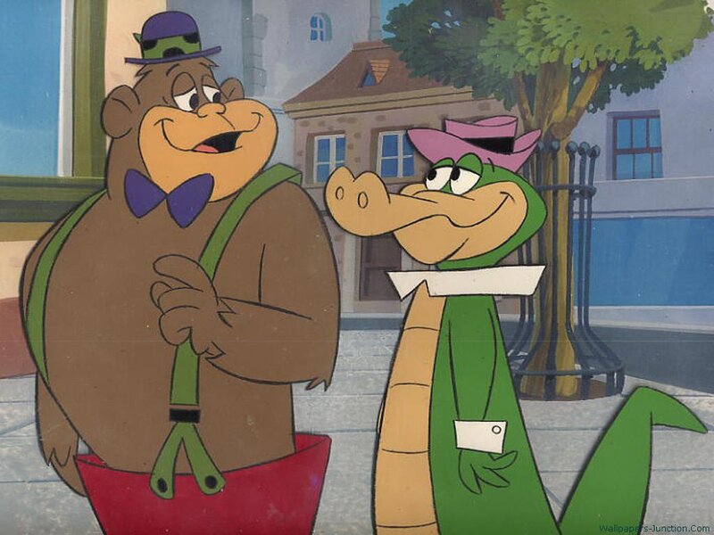 Bear and Alligator Characters