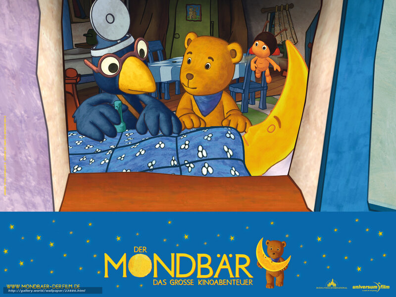 Bear and Bird in Bed