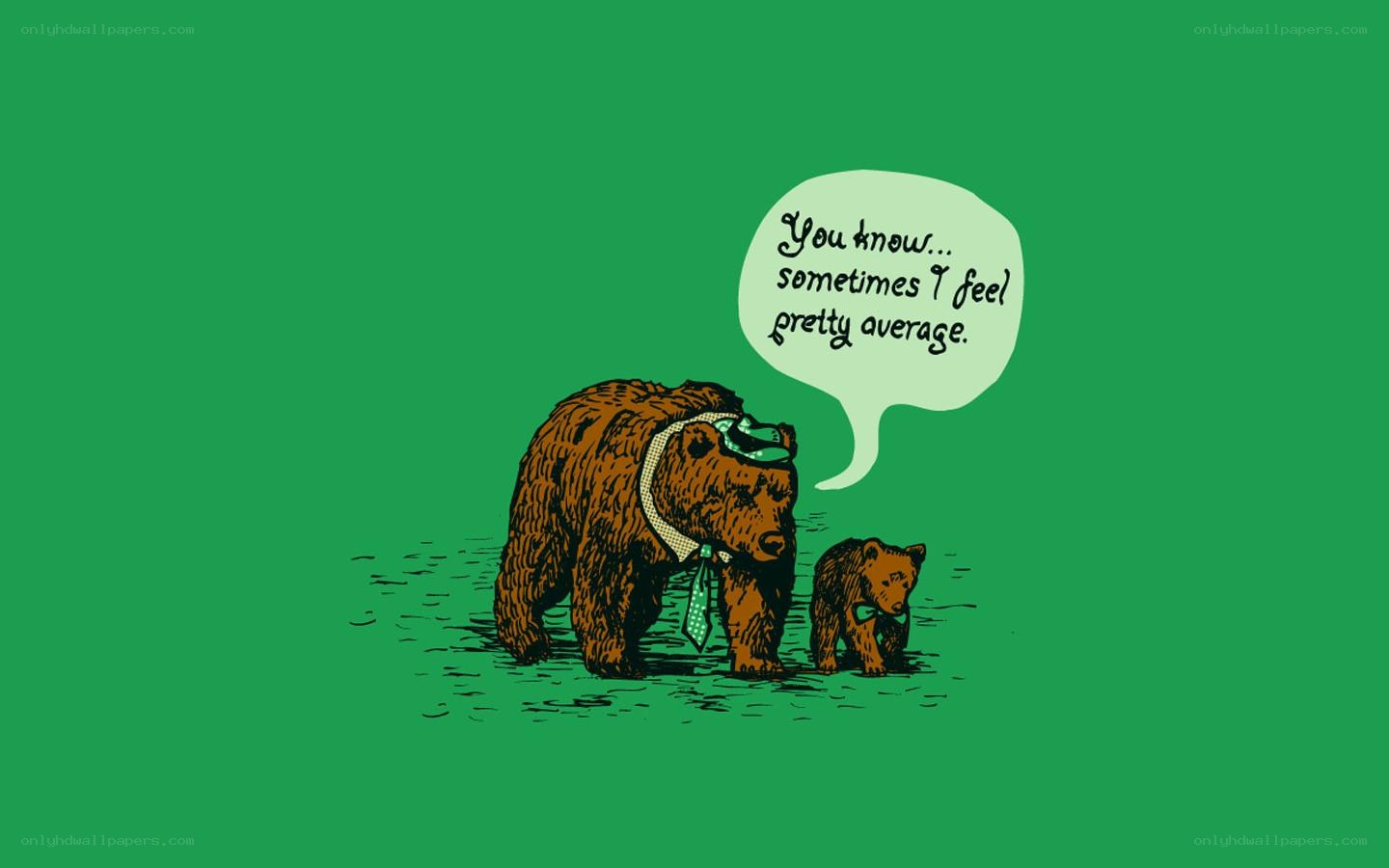 Bear and cub conversation