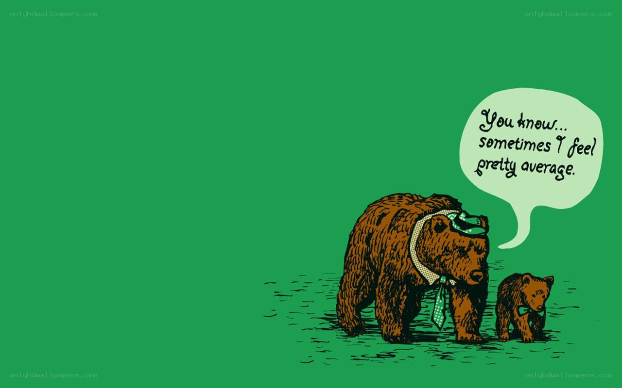 Bear and cub conversation