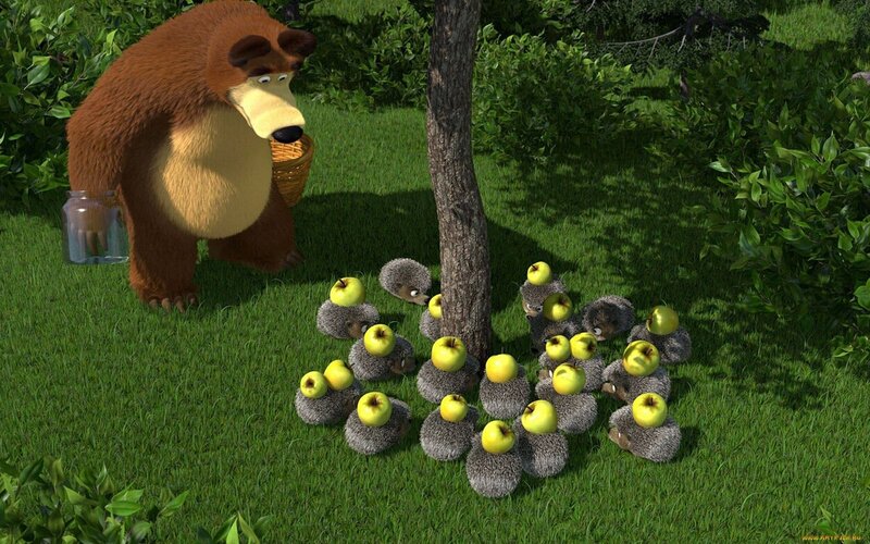 Bear and Hedgehogs