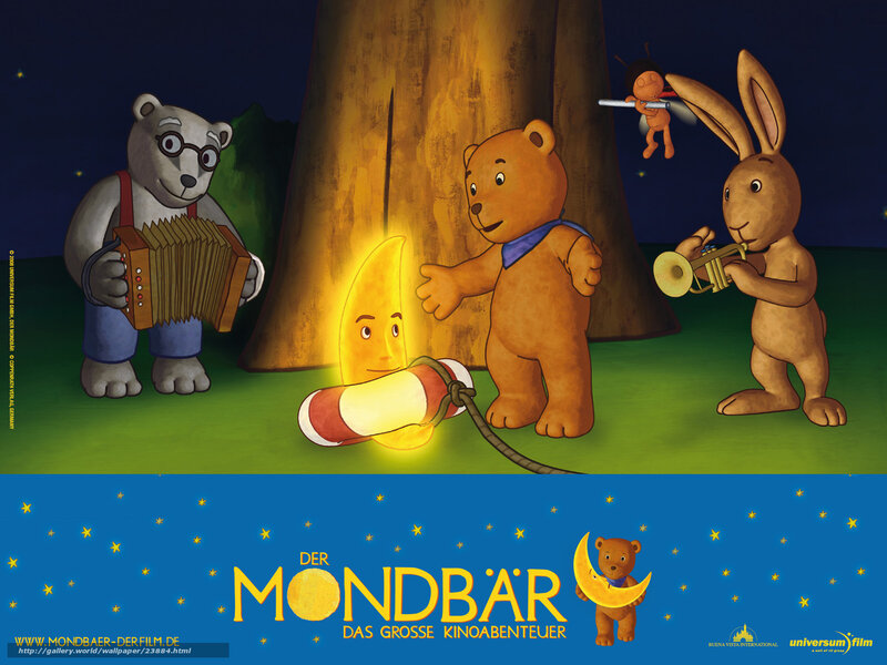Bear and Rabbit at Night