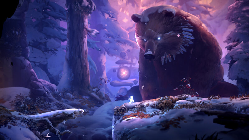 Bear and Small Figure