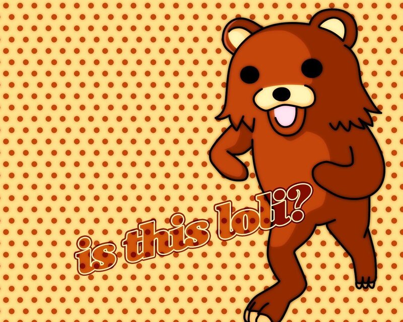 bear character with text