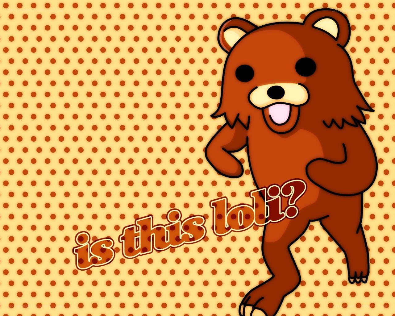 bear character with text