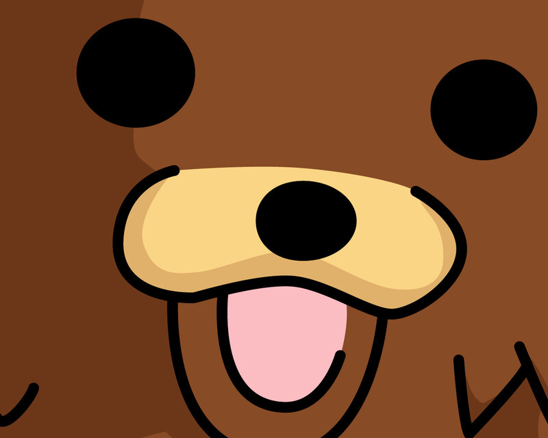 Bear Face Close-up — Brown