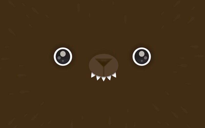 Bear Face Close-up