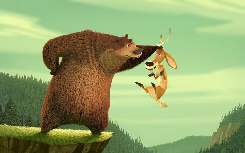 Bear Holding Deer