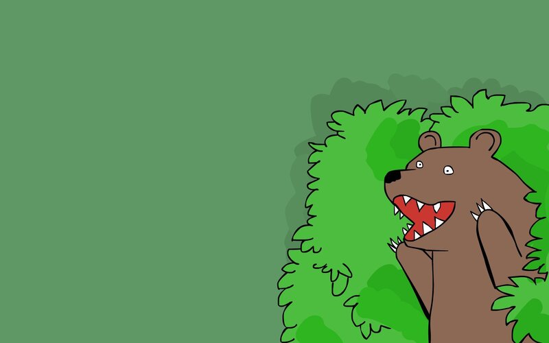 Bear in Bush