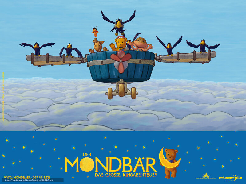 Bear in Flying Basket