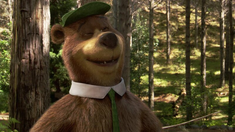Bear in Forest — Brown, Serene