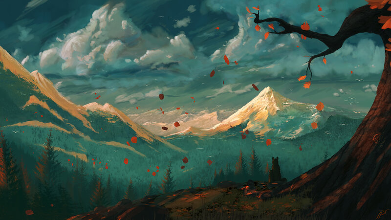 Bear in Mountain Valley