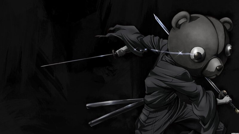 Bear-like Character with Swords