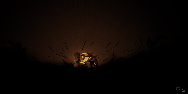 Bear-like Creature with Lantern