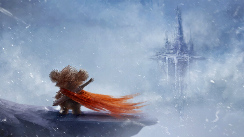 Bear-like Creature with Sword
