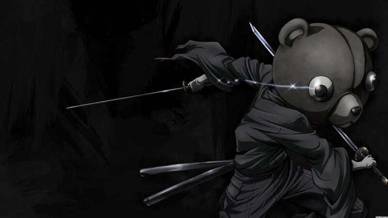 Bear-like Ninja Character
