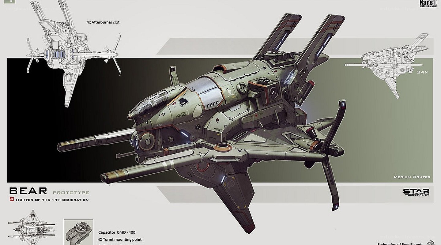 Bear Prototype Fighter Design