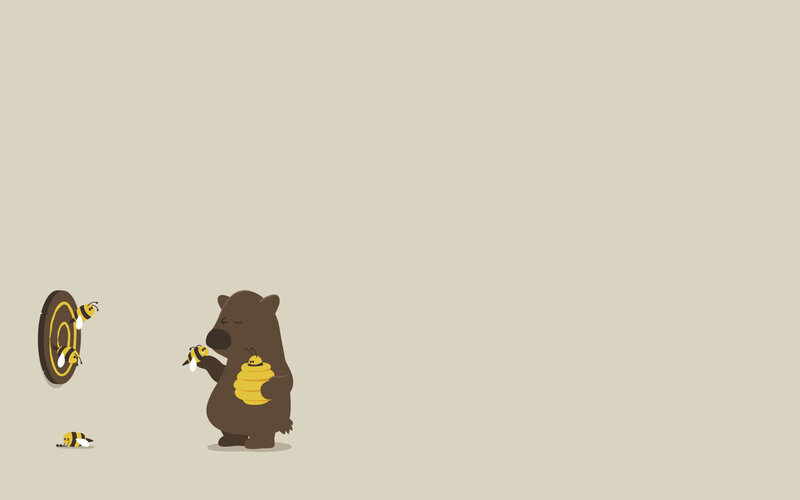 Bear with Beehive