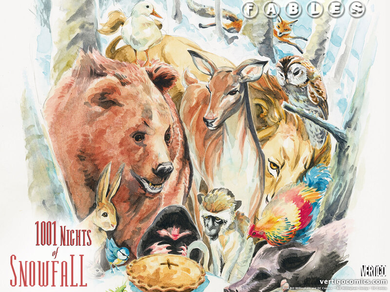 Bear with Forest Animals